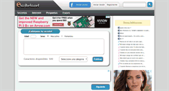 Desktop Screenshot of escribelo.net